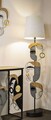 Lampadar Picassy, Mauro Ferretti, 1 x E27, 40W, 38x162.6 cm, fier/textil, multicolor