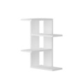 Raft de perete Milano, Arnetti, 31.4 x 16.8 x 60 cm, alb