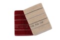 Set 2 prosoape de maini 407,  Beverly Hills Polo Club, 50x90 cm, bumbac, rosu/crem