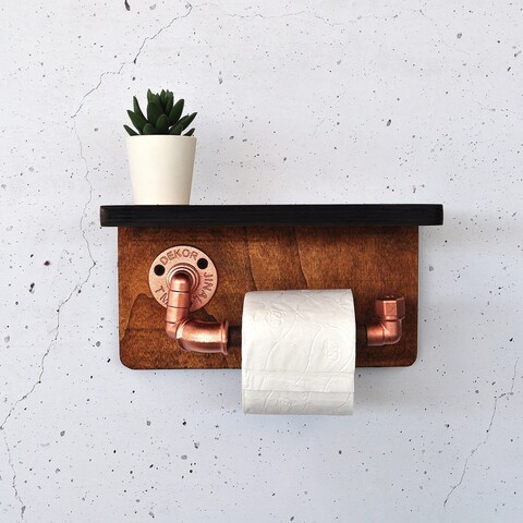 Raft de perete, Evila Originals, Cop056, Nuc / Rose Gold