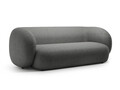 Canapea modulara 3 locuri, Kate, Micadoni, 213x99x76 cm, tesatura boucle, gri inchis