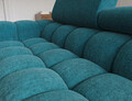 Coltar extensibil dreapta 3 locuri ELTAP, RT-40AMO, Felro, 285x181x93 cm, lemn/poliester, albastru
