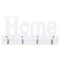 Cuier, Home, Creaciones Meng, 50x25 cm, 4 agatatori, alb