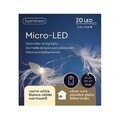 Instalatie Angel wings, Lumineo, 200 cm, 20 LED-uri, alb