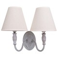 Aplica de perete Alondra, Creaciones Meng, 2 x E14, 40W, metal/in