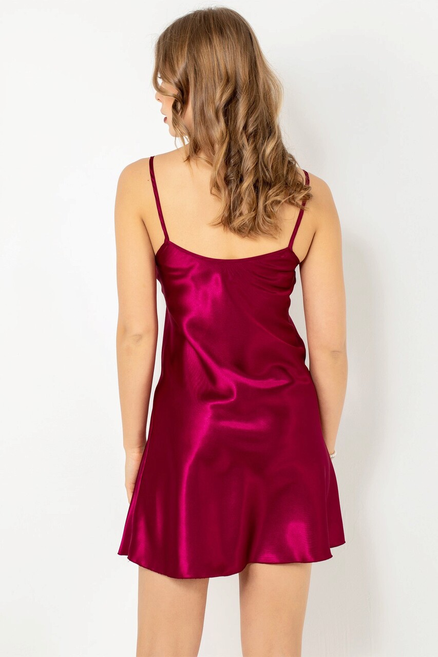 Camasa de noapte, 995MRE1719 - XL/XXL, Miorre, Rosu claret - view 6