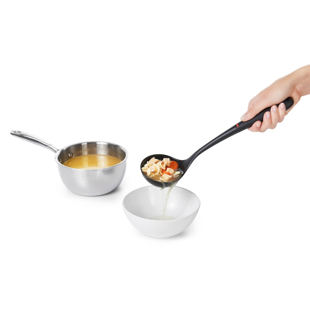 Polonic plastic, 34cm/180ml, "SoftWorks" - OXO - imagine 5