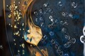 Tablou decorativ Andromeda -B, Mauro Ferretti, 60x90 cm, canvas/lemn de pin/plastic, multicolor