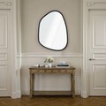 Oglinda decorativa, Lumisfera, Asymmetric Design 30 x 42, Negru