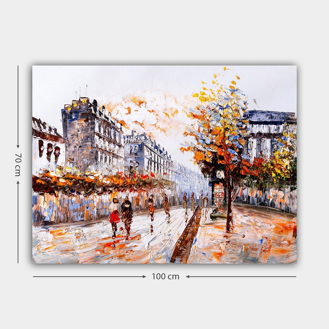 Tablou decorativ, 389892310_70100, Cadru: 100% LEMN (grosime: 3 cm), Multicolor - view 3
