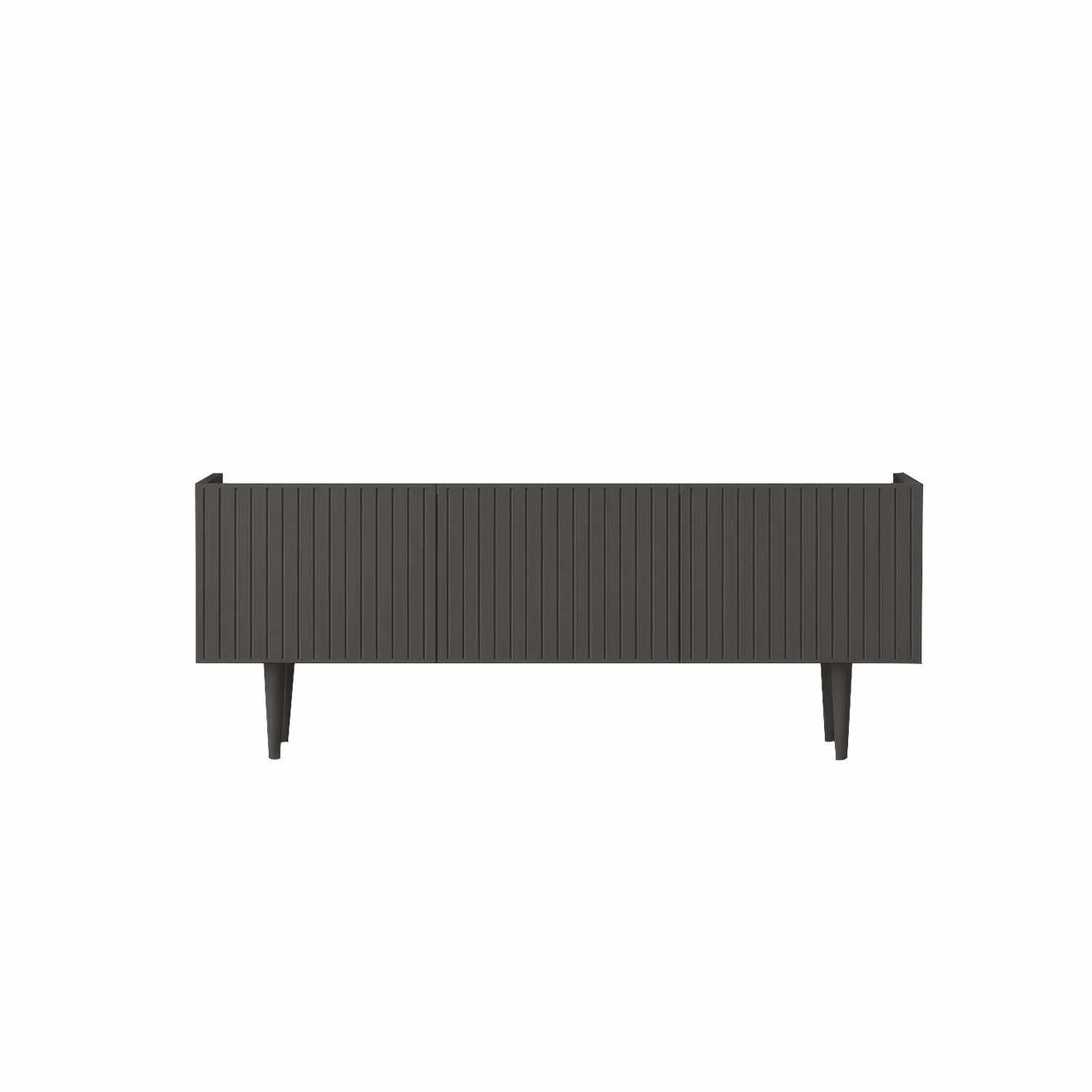 Comoda TV, Hanah Home, Capella 140, 140x50x29 cm, MDF, Gri - view 4