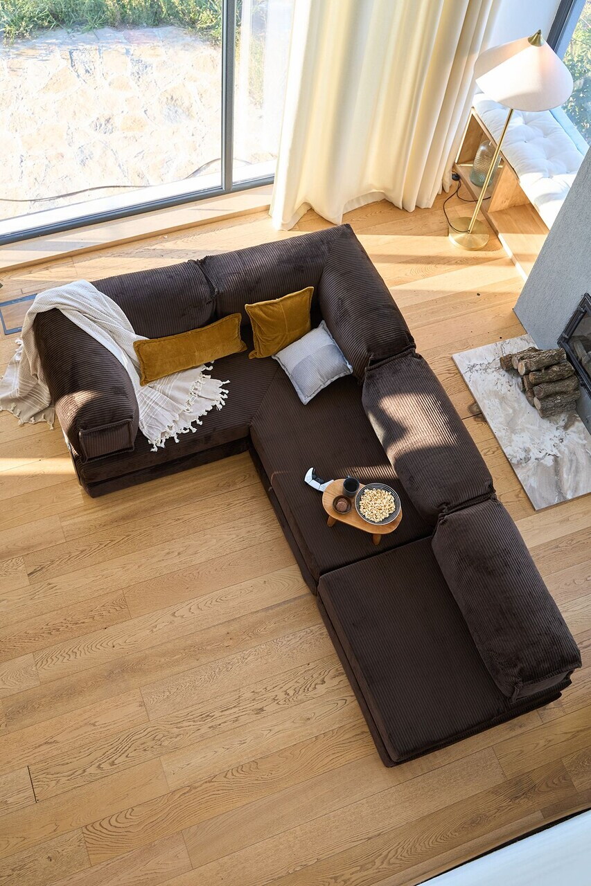 Coltar, Atelier del Sofa, 118FVL1408, Tesatura plus reiata, Maro - view 3