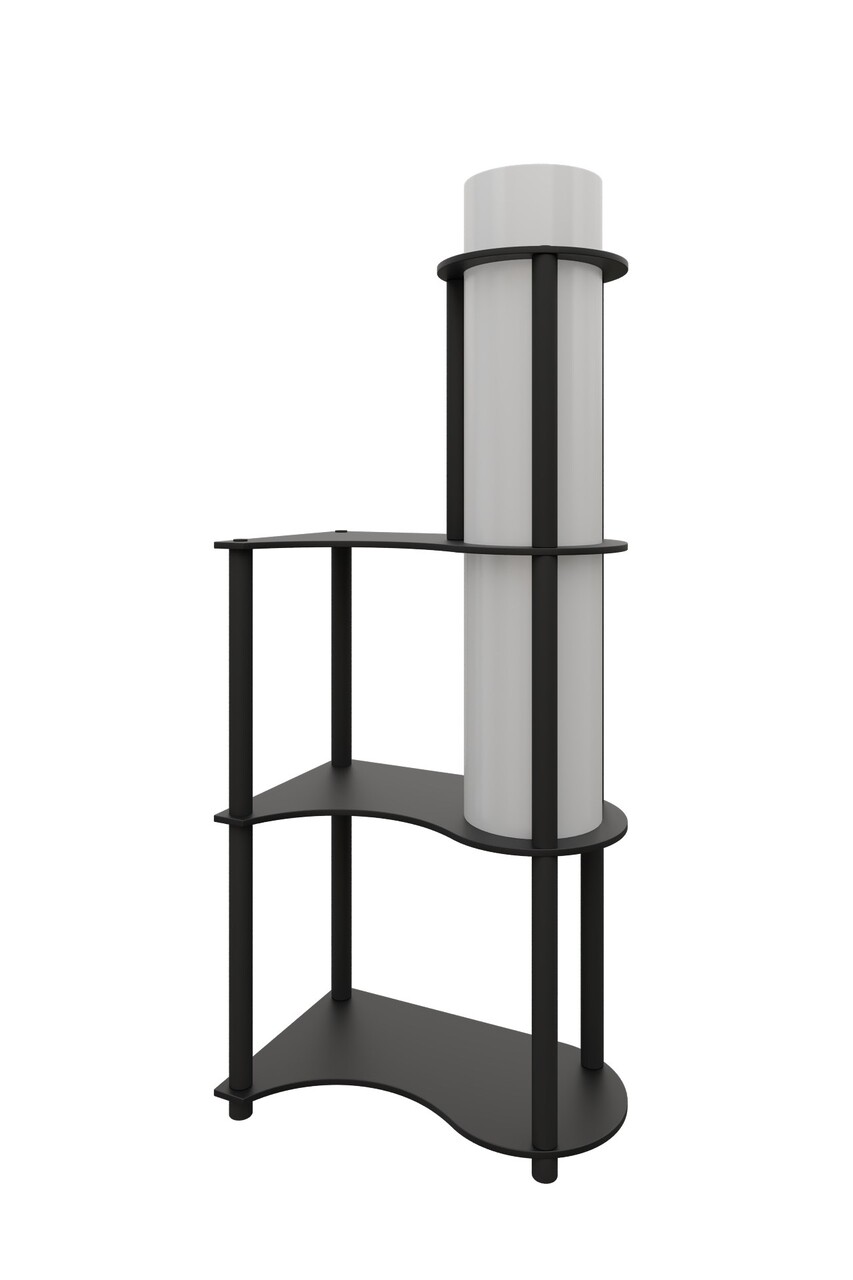 Lampadar, L'essentiel Maison, 666PTR1111, Negru - view 5
