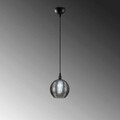 Lustra, Tatum, 584TTM1177, Metal, Negru / Fume
