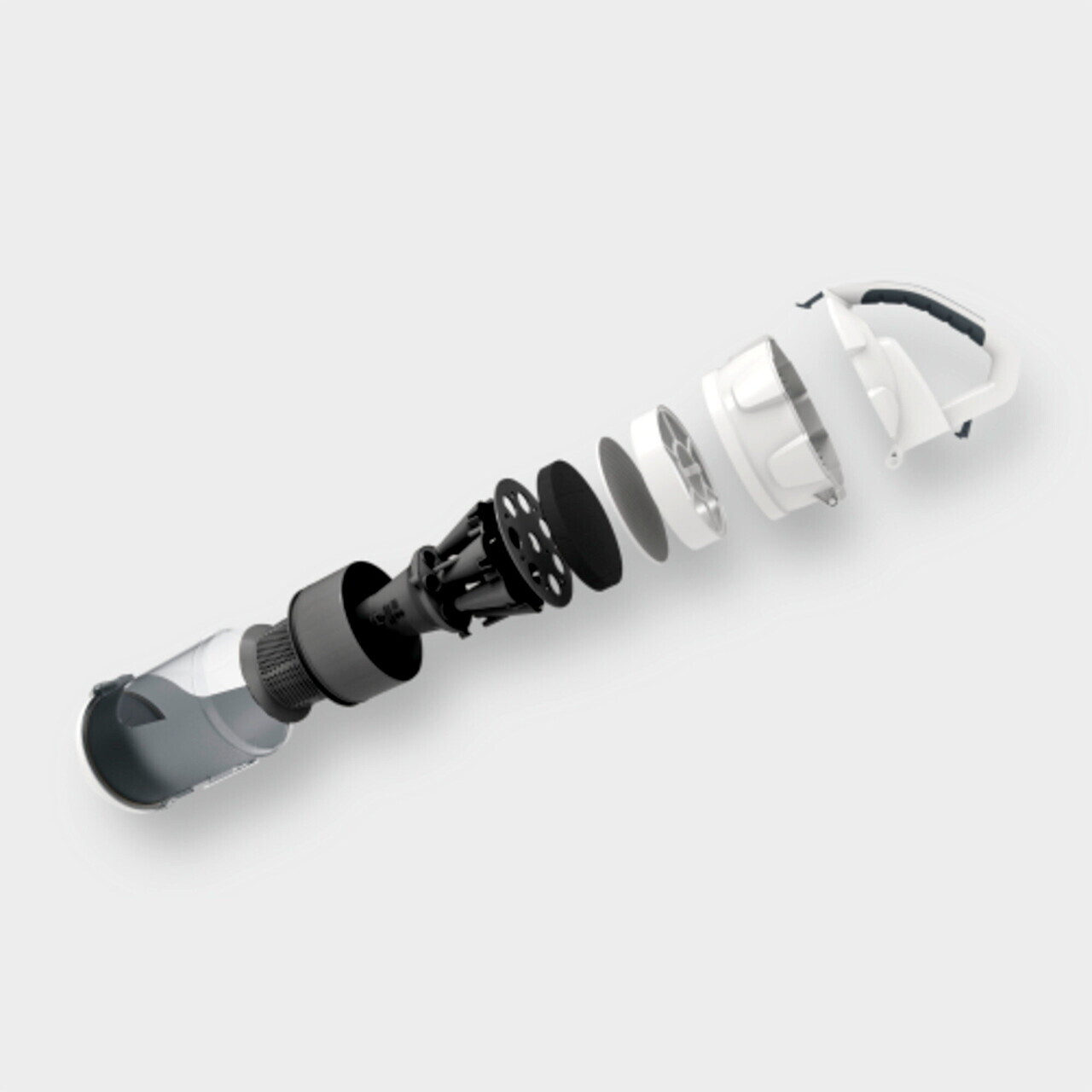 Aspirator VC 3, Karcher, alb/negru — imaginea 4