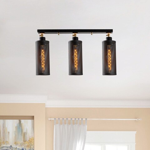 Lustra, Alby, 525NOR1455, Metal, Negru