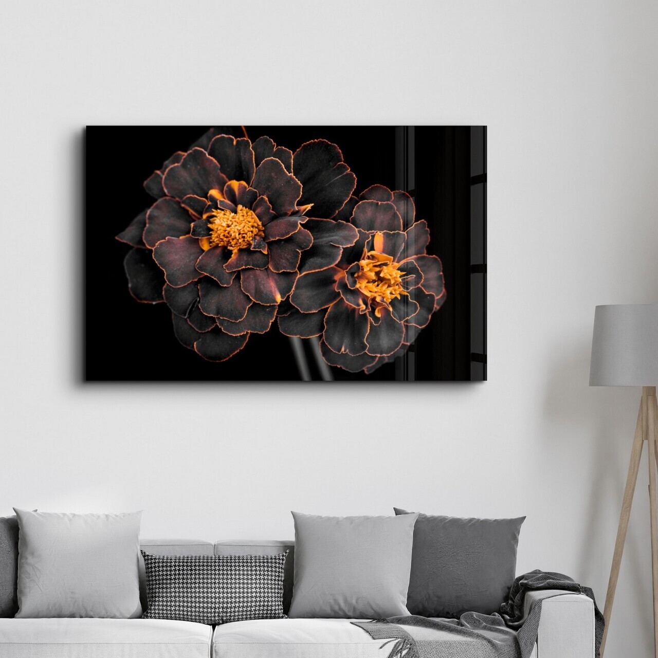 Tablou decorativ, OGLS-9012, Dimensiune: 35 x 55 cm, Multicolor — imaginea 3