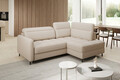 Coltar extensibil dreapta 3 locuri ELTAP, RT-18MAN, Barea, 208x160x100 cm, lemn/poliester, bej deschis
