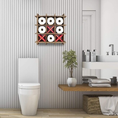 Raft pentru perete aa142, evila originals, 51x10x51 cm, aluna