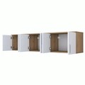 Raft de perete, Rani, EA114, 180x41.4x37.5 cm, PAL, Nuc/Alb