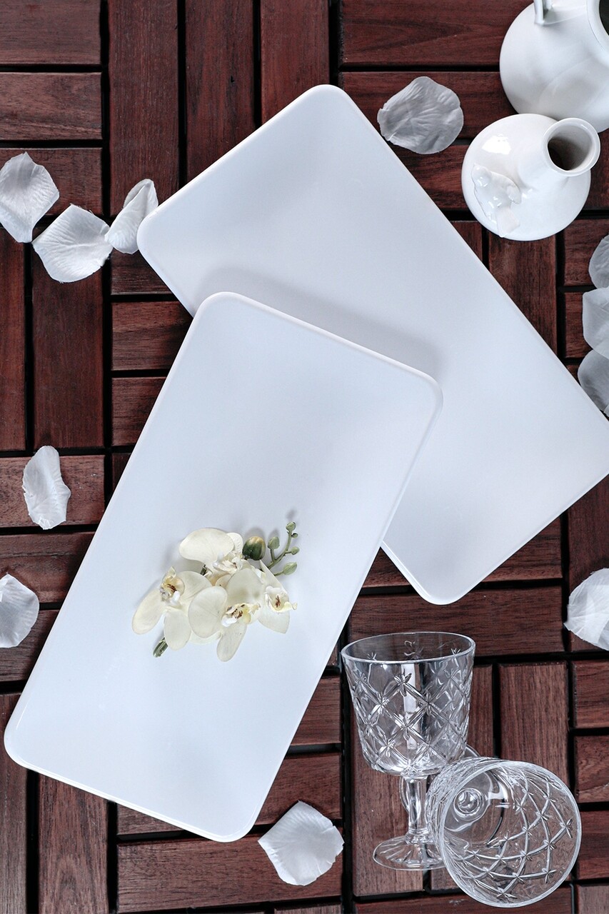 Set 2 platouri ST032002F004, Keramika, 33x17 cm, ceramica - view 2