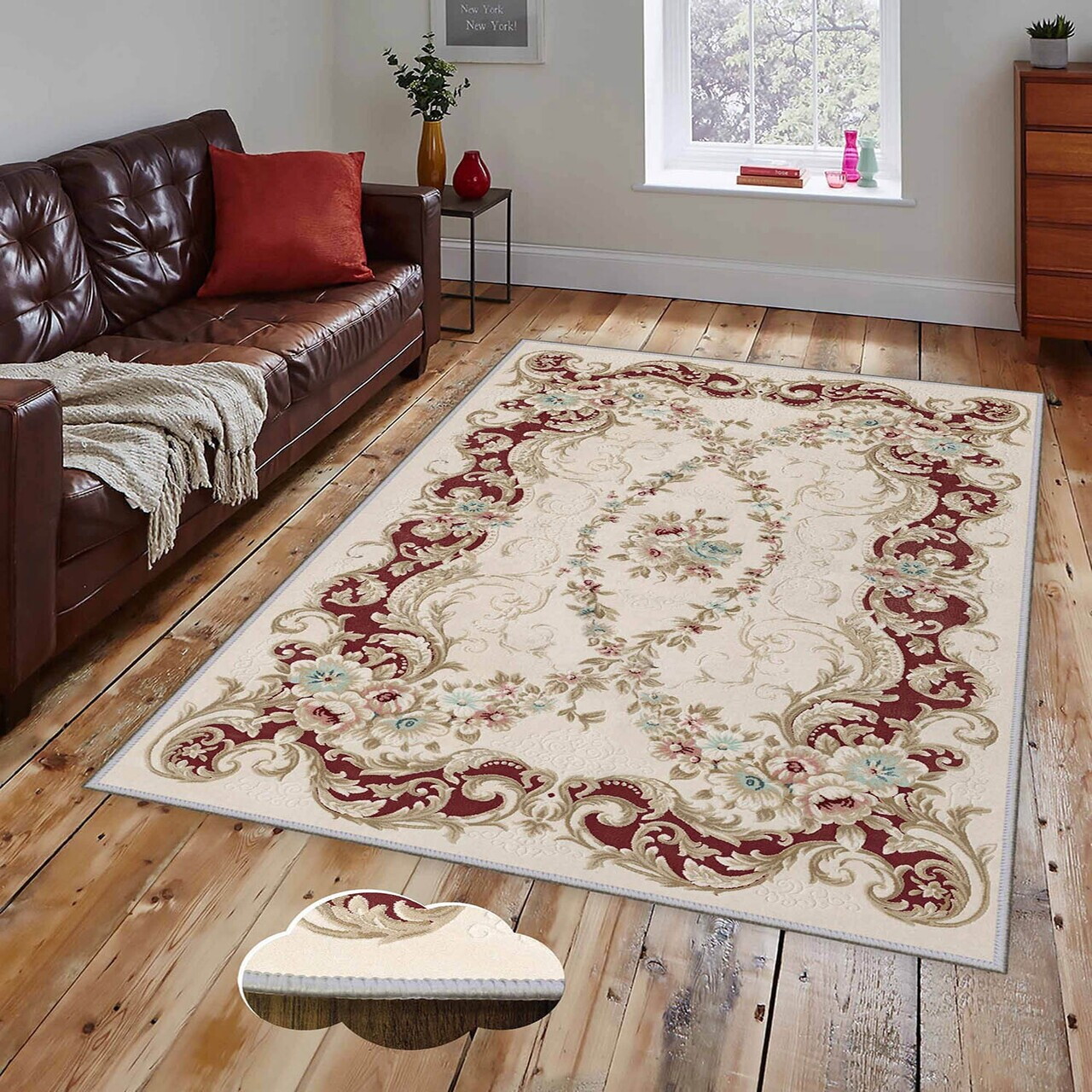 Covor Eexfab590 100x150 cm Poliester Multicolor