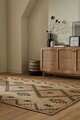 Covor Rowen Natural/Black, Flair Rugs, 120x170 cm, iuta, natural/negru