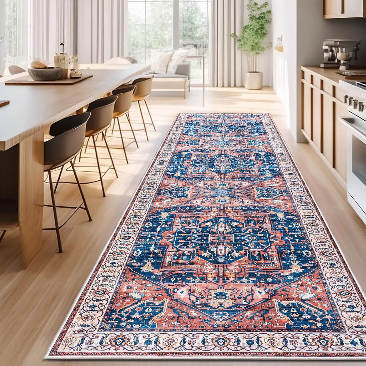 Covor (120 x 180), Kece-Fr118, 120x180 cm, Albastru - view 4
