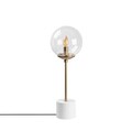 Lampa de masa, Fulgor, 942FLG1835, Metal, Alb