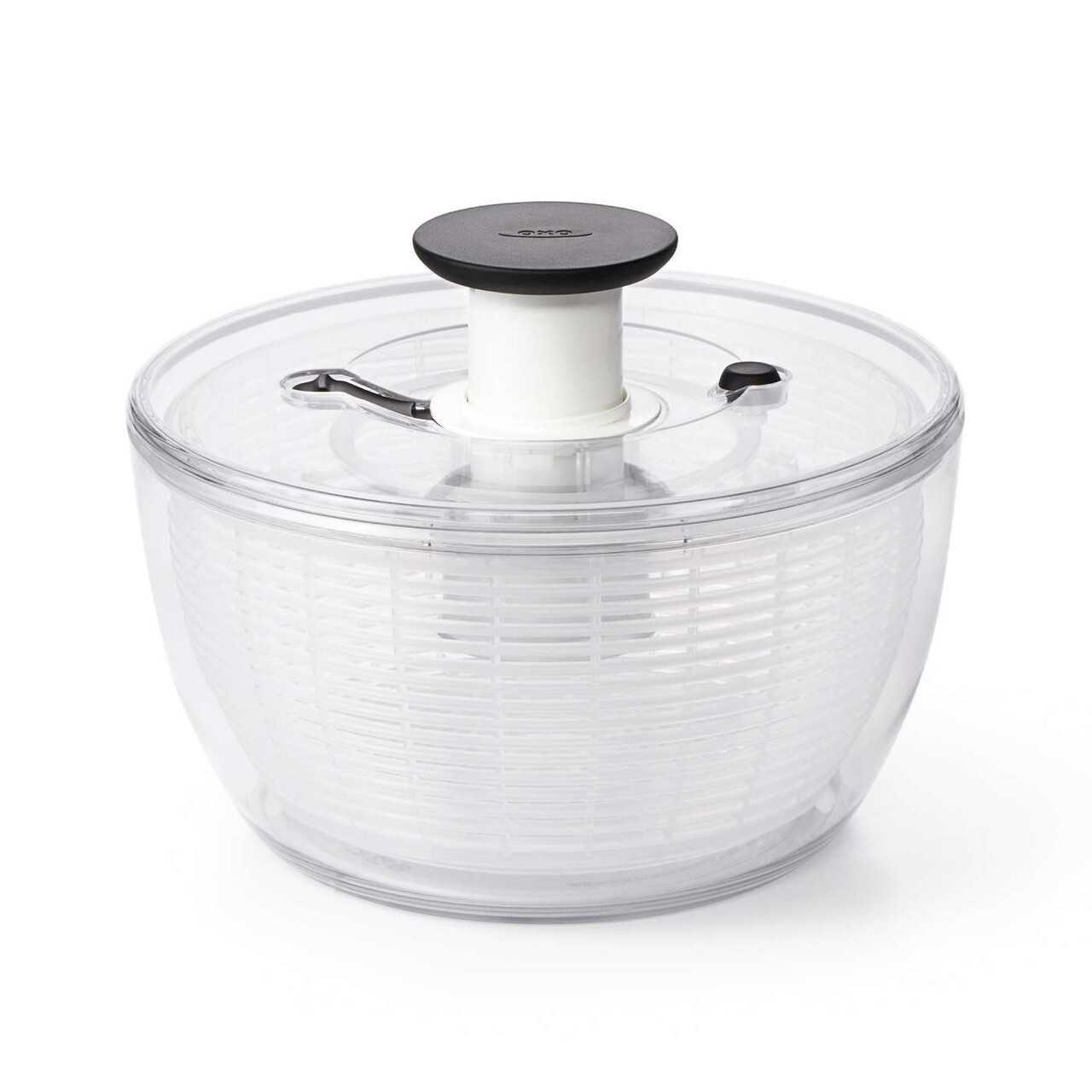 Uscator salata si verdeturi, plastic, 26,6cm/4,7L, "Good Grips" - OXO - imagine 3
