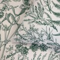 Lenjerie de pat King Size, Liliane Essentials, Homla, 3 piese, 200x220 cm, microfibra din poliester, bej/verde