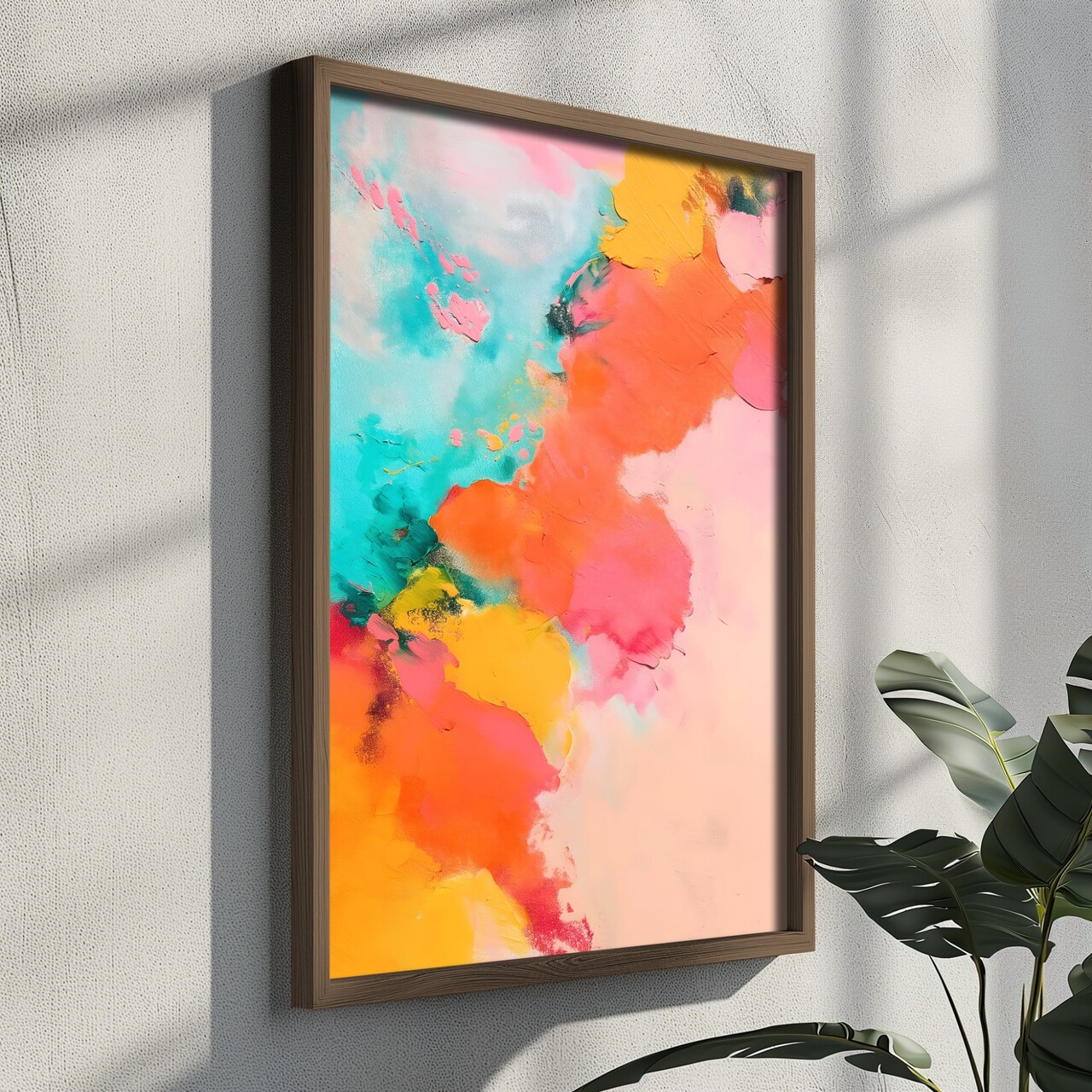 Tablou decorativ, GE173-L, Lemn, Multicolor - view 4