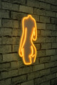 Decoratiune luminoasa LED, Sexy Woman, Benzi flexibile de neon, DC 12 V, Galben