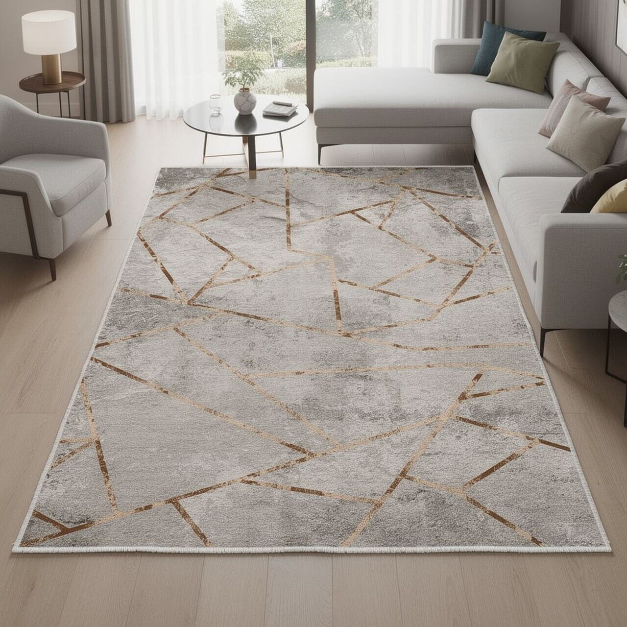Covor, Eexfab826, 100x200 cm, Multicolor - Imagine 1