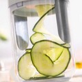 Feliator spiralat pentru legume si razatoare cu retete Vigizer, InnovaGoods, Ø8 x 16 cm