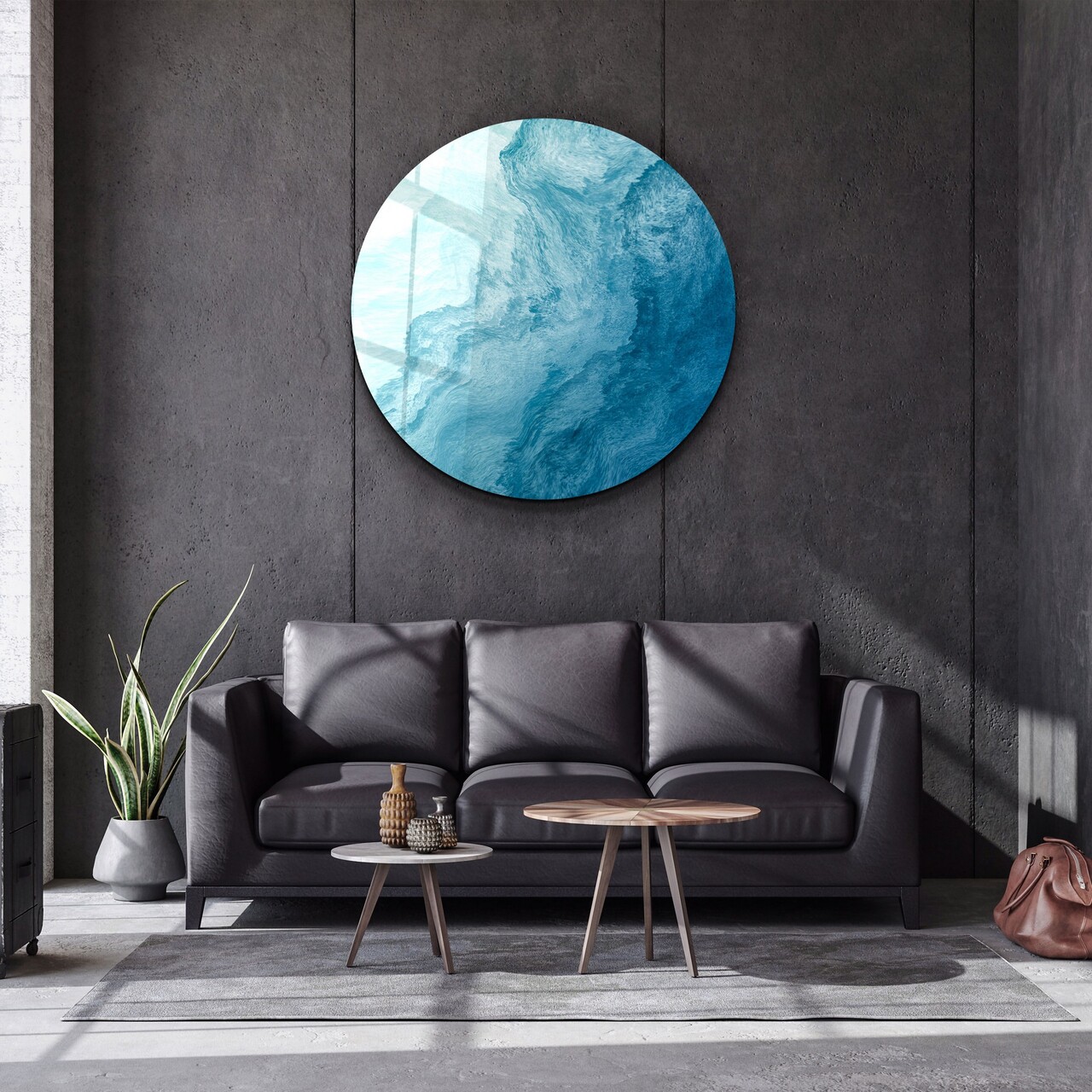 Tablou decorativ, SKR-9042, Dimensiune: 80 x 80, Multicolor - view 5
