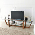 Comoda TV, Neostill, Amalfi, 158x35x35 cm, Maro