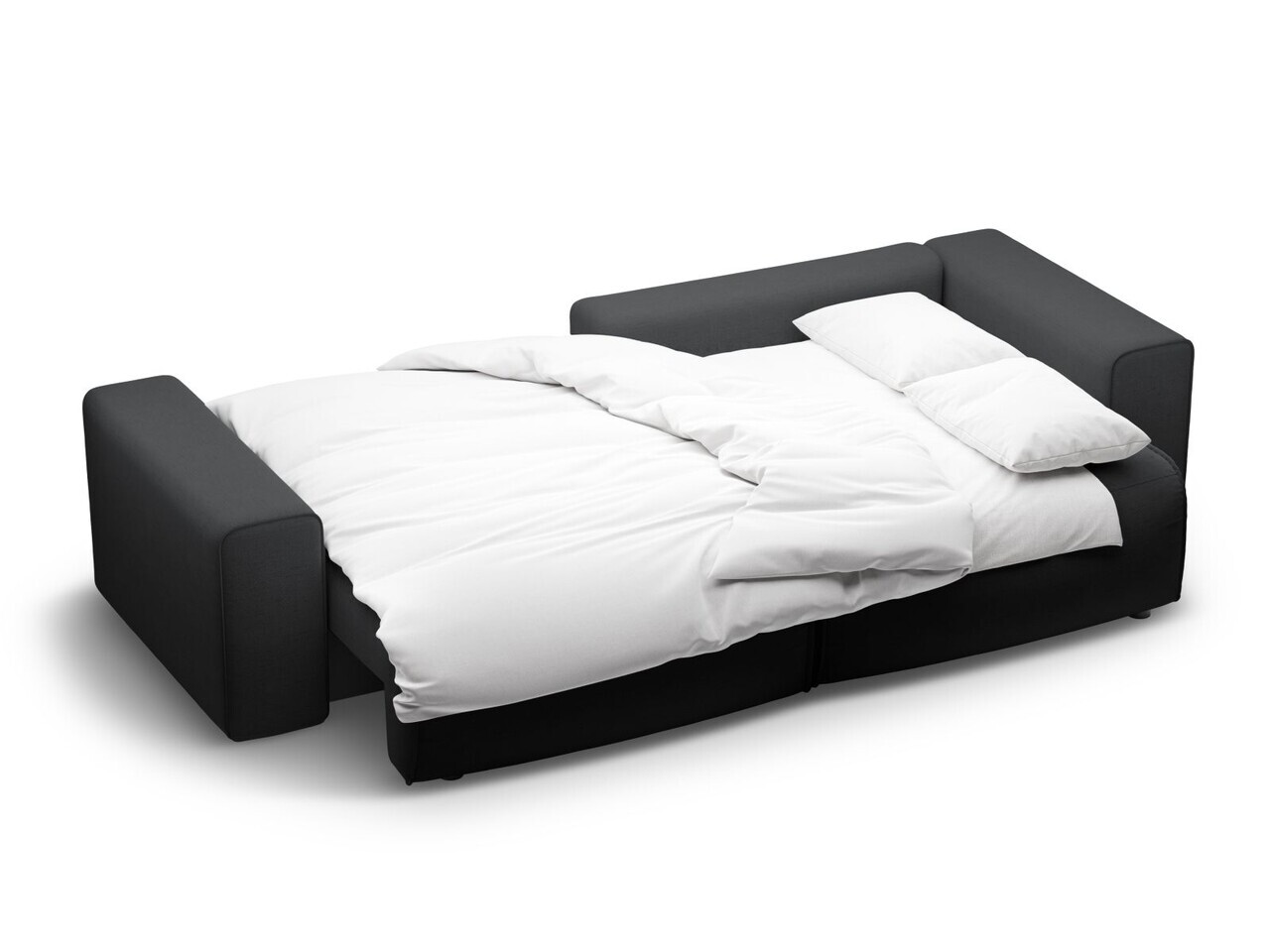 Coltar extensibil dreapta 3 locuri, Victor, Micadoni Home, 246x148x83 cm, tesatura structurata, antracit — imaginea 6
