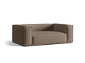 Canapea 2 locuri, Nuria-215, Micadoni Home, 170x110x72 cm, tesatura structurata chenille, cappuccino