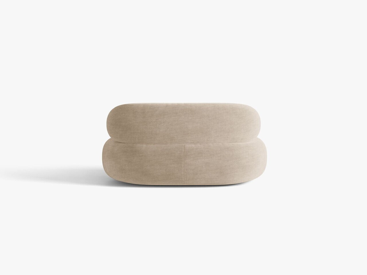 Fotoliu rotativ, Aura, Micadoni Home, 84x91x73 cm, tesatura Chenille, bej inchis — imaginea 10