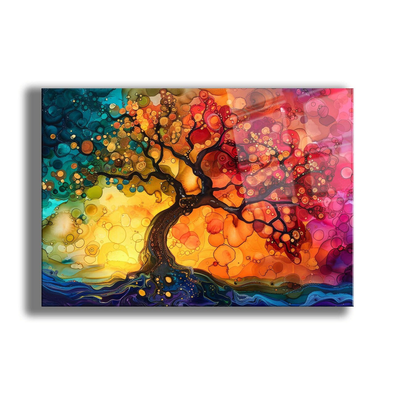 Tablou decorativ, Camtbl-060, 70 x 100 cm, Multicolor - view 5