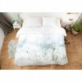 Lenjerie de pat pentru două persoane Summer Morning Meadow Green, Royal Textile, 100% bumbac organic