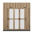 Dulap pentru haine, Minerva, Kale, 225x255x52 cm, PAL, Dore