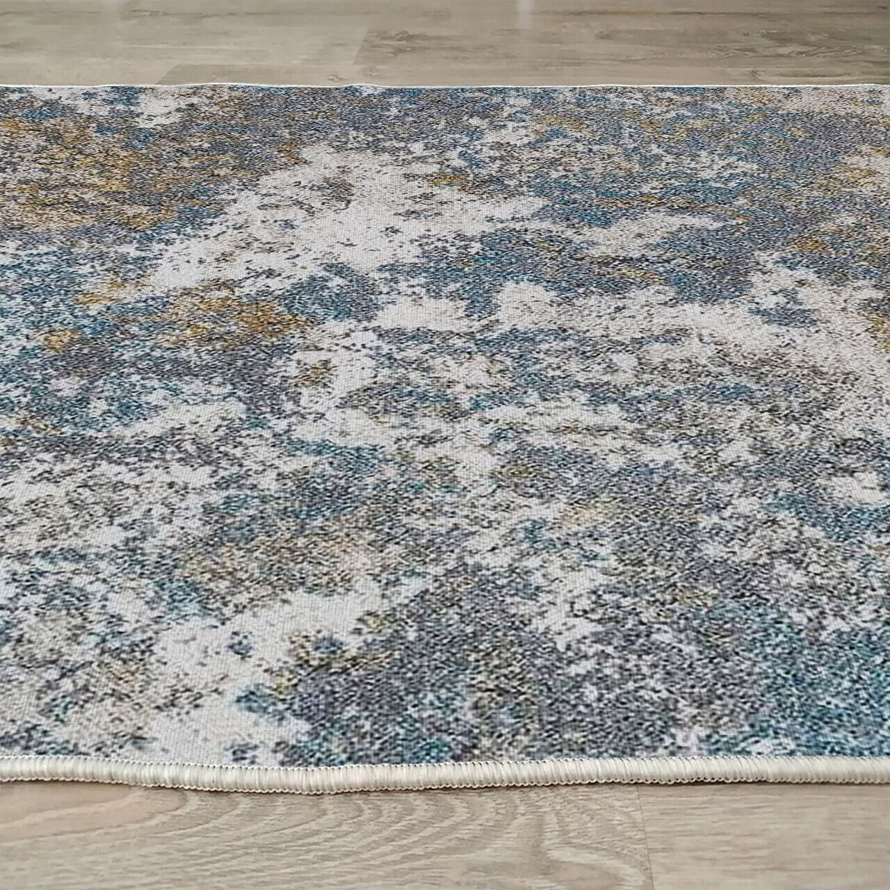 Covor, Woopamuk218, 100x200 cm, Bumbac/Poliester, Gri - view 5