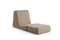 Canapea extensibilă cu 1 loc, Artie, 560ARE4171, Cadru: FĂRĂ CADRU, Crema inchisa