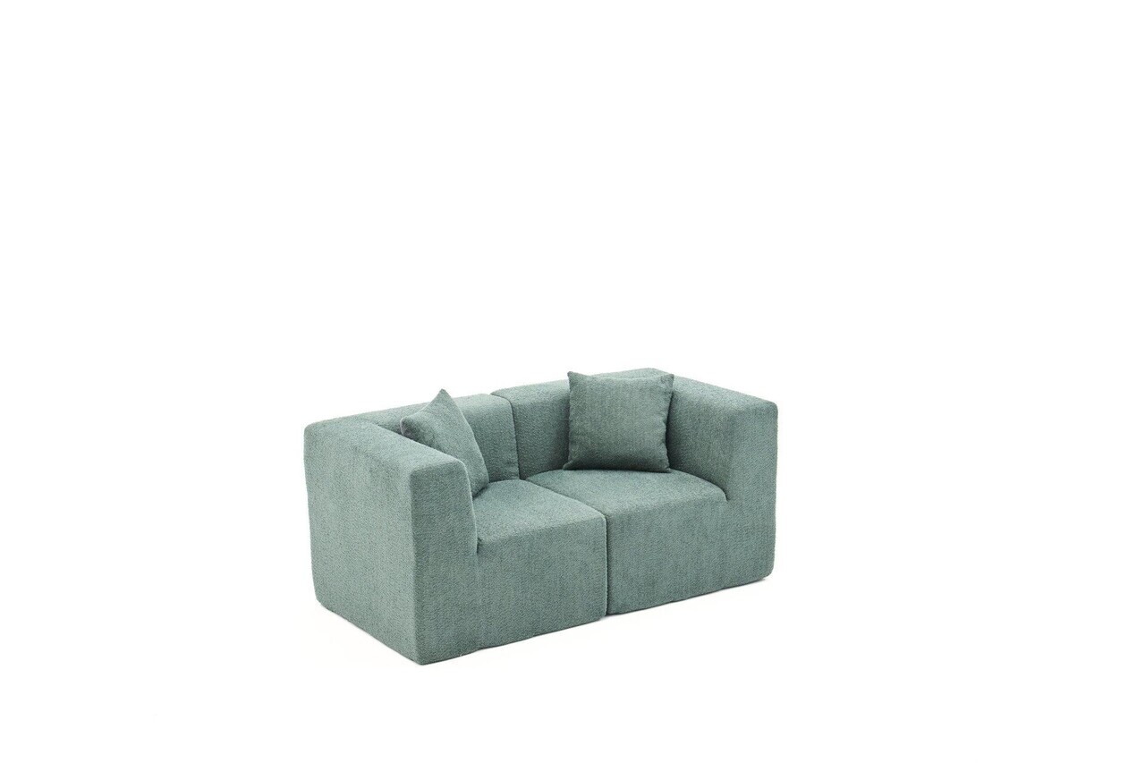 Canapea 2 locuri, Atelier del Sofa, 613LFS1122, Verde — imaginea 6