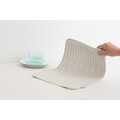 Scurgator vase, Brabantia, SinkSide, 32.5x43.8x0.9 cm, silicon, gri deschis
