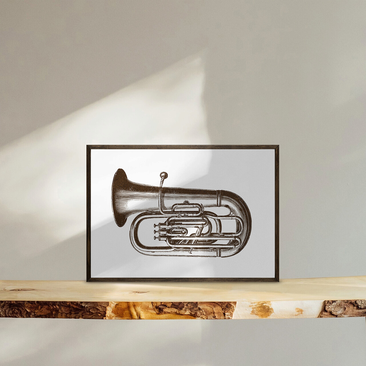 Tablou decorativ TD120 Desenat manual Natural