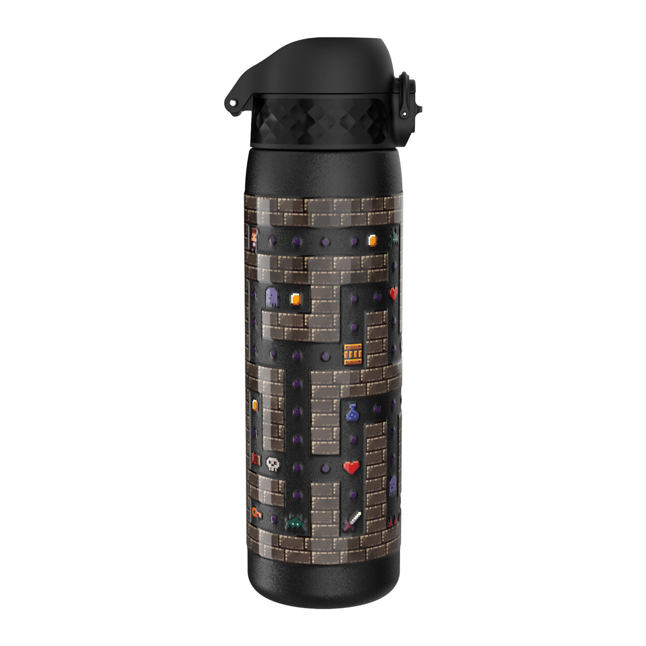 Sticla apa Slim, inox, 500ml, Gamer - Ion8 - imagine 4