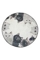 Covoras de baie, Chilai, Angry Cats DJT Çap, gri/negru/bej